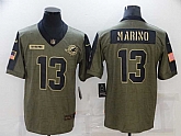 Nike Dolphins 13 Dan Marino Olive 2021 Salute To Service Limited Jersey Dzhi,baseball caps,new era cap wholesale,wholesale hats